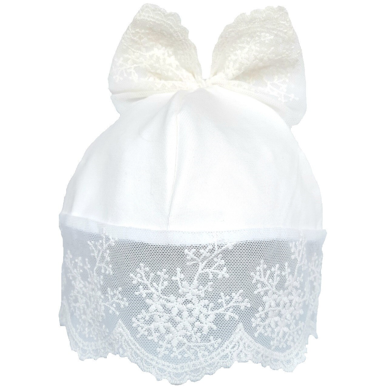 Fes Mic Pitic C88nn cu dantela vintage, ecru, 42 cm
