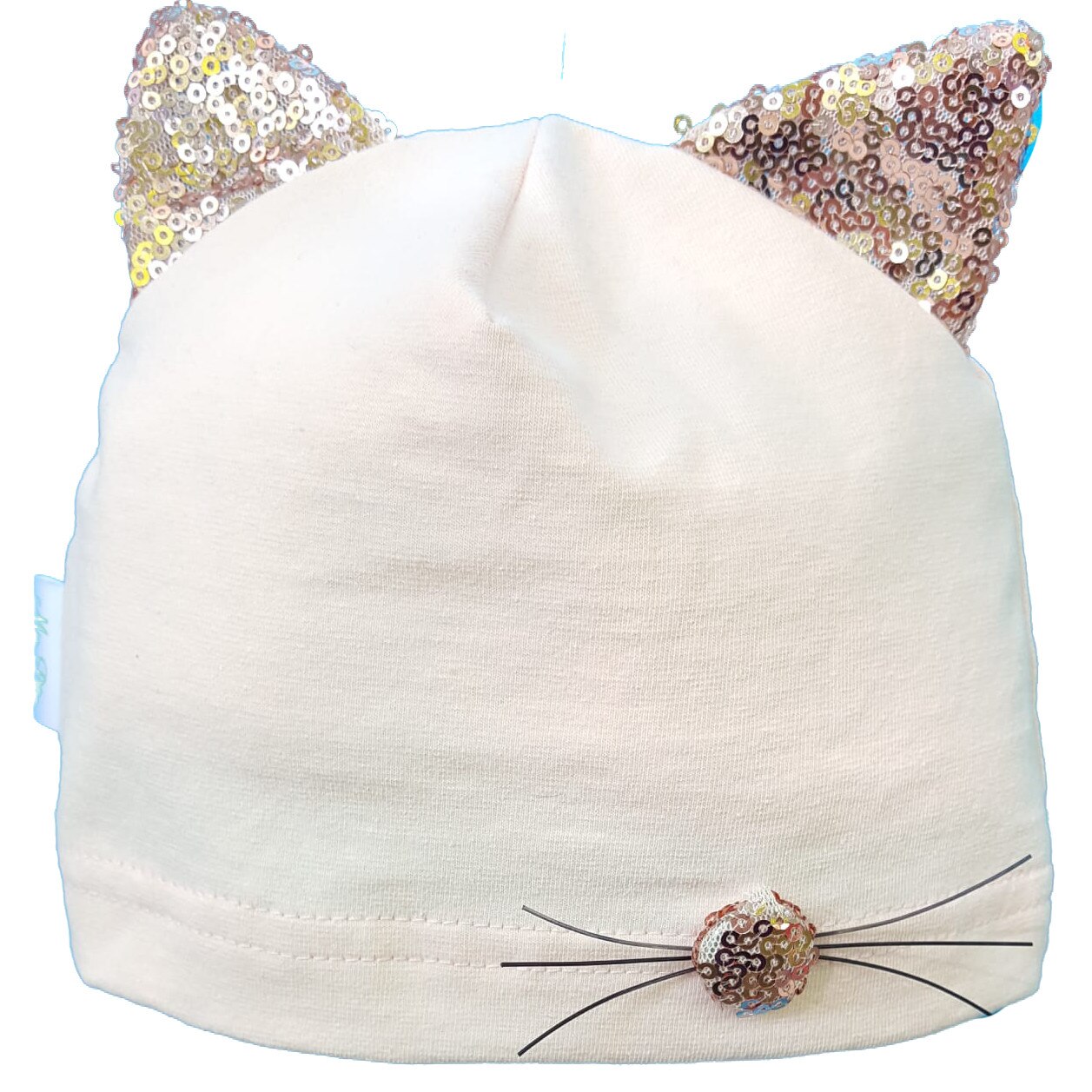 Fes Mic Pitic C117NN pisica cu urechi din paiete, 