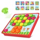 Joc de creatie Button Idea, mozaic, multicolor, 31x31cm