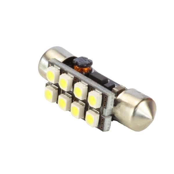 Set 2 becuri LED SOFIT 36MM 8 SMD 3528 12-24V ALBA CANBUS
