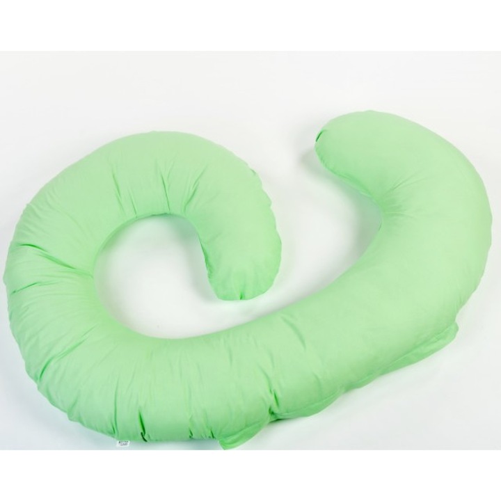 Perna gravide 3 in 1 in forma cifrei 9 verde