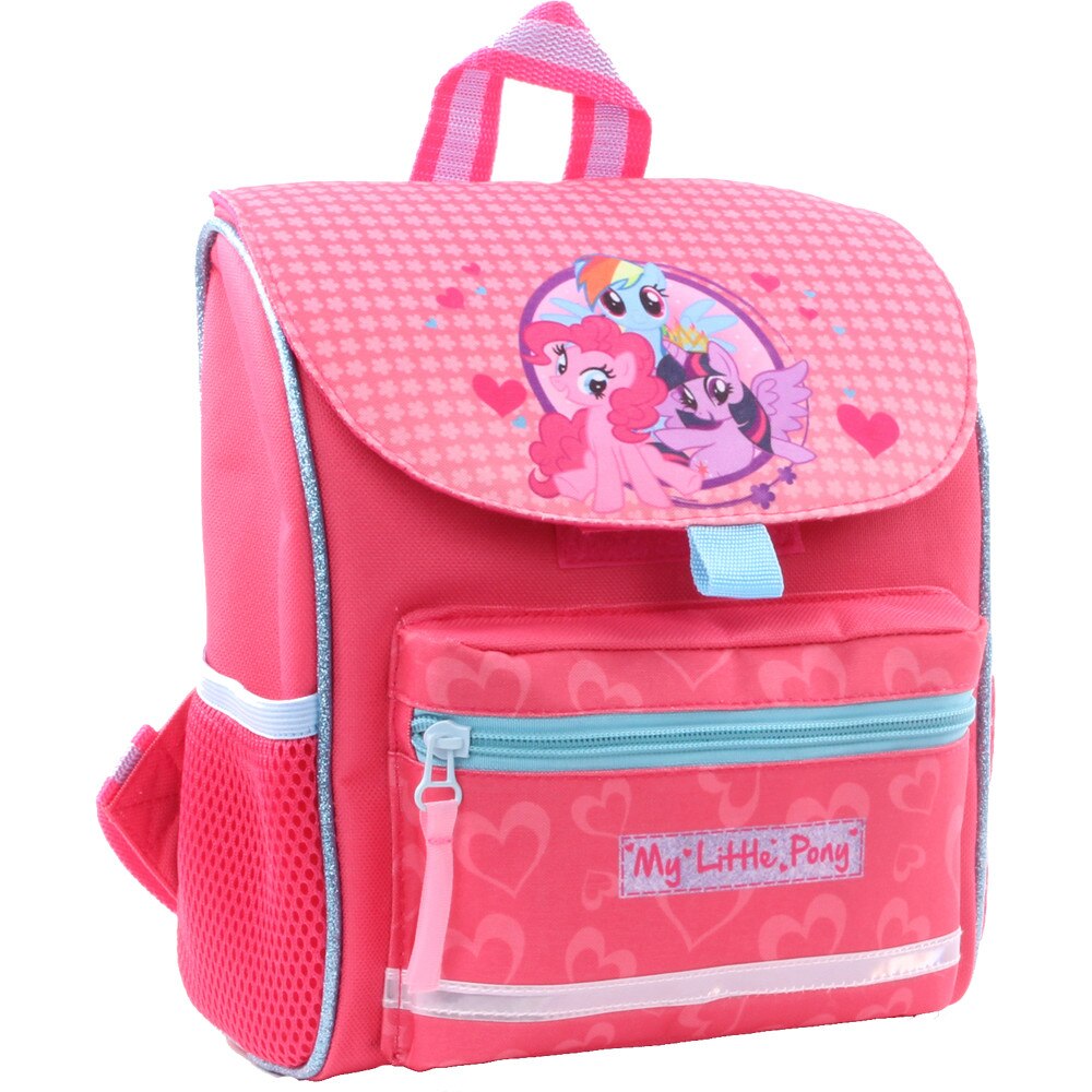 Ghiozdan roz, My Little Pony, 22x11x19 cm