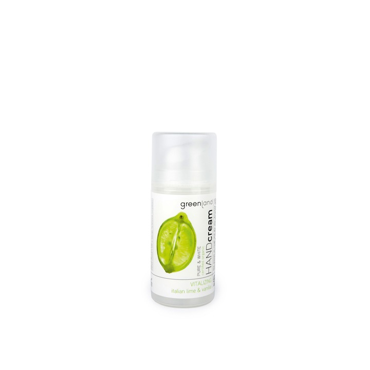 Kézkrém, Grönland lime-mal és vaníliával, 100 ml