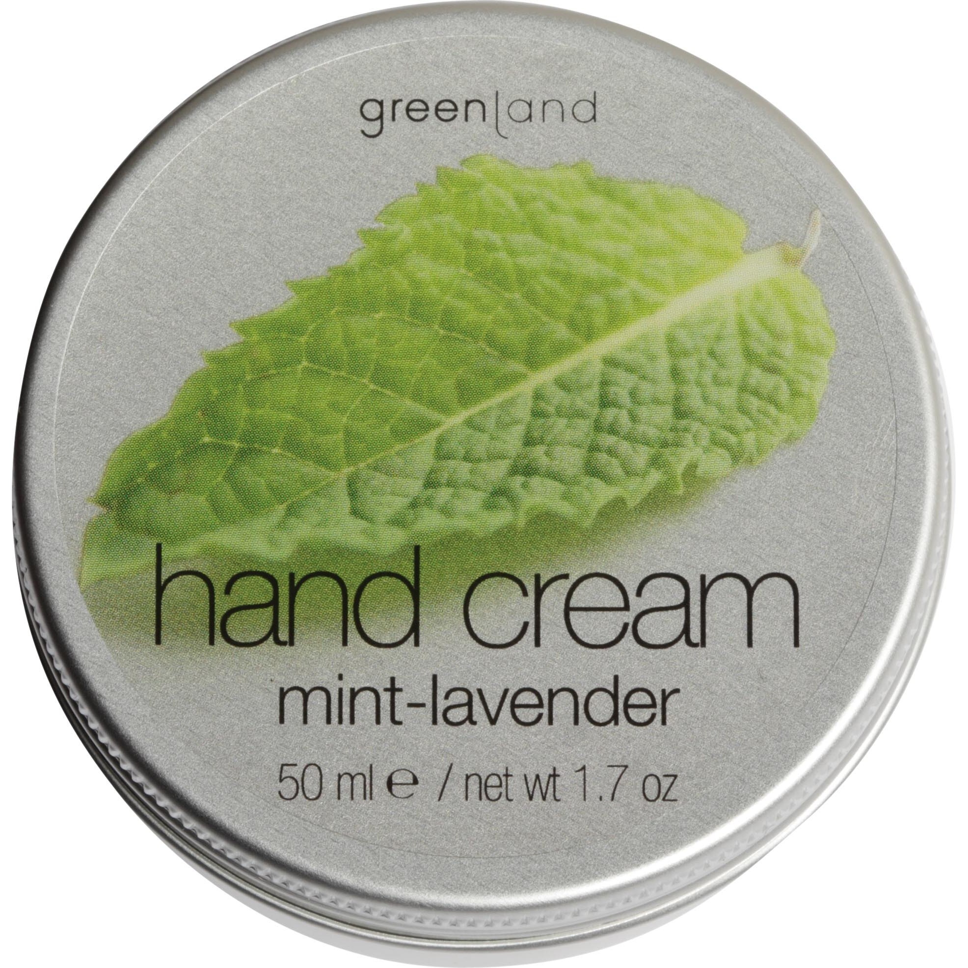 Crema maini Greenland cu menta si levantica, 50 ml