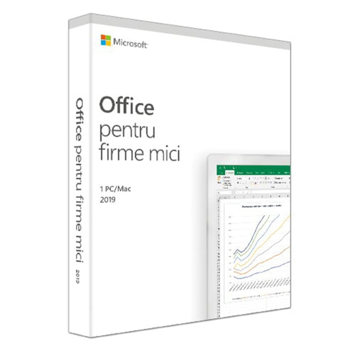Microsoft Office Home and Business 2019, Romana, pentru Windows/Mac