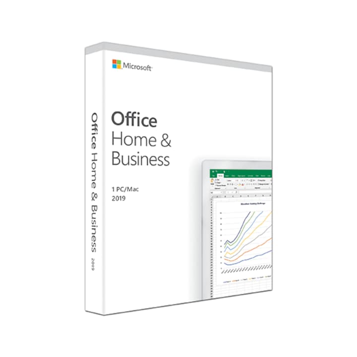 Microsoft Office Home and Business 2019, angol, Windows / Mac rendszerhez