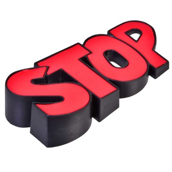 Opritor Usa Stop Rosu, Arly, 6x12x3 cm Opritor Usa Stop Rosu, Arly, 6x12x3 cm