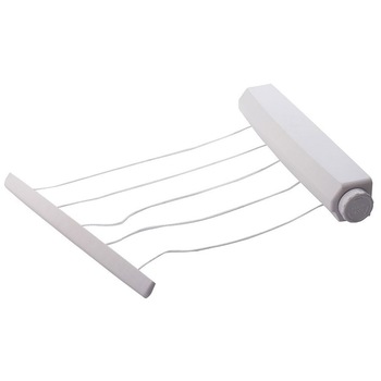 Uscator rufe retractabil pentru baie, Arly, 5 fire x 22m Uscator rufe retractabil pentru baie, Arly, 5 fire x 22m