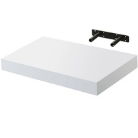 polita perete cu suport fixare ascuns 30x235x38 cm arly mdf alb imagen 5_0_
0