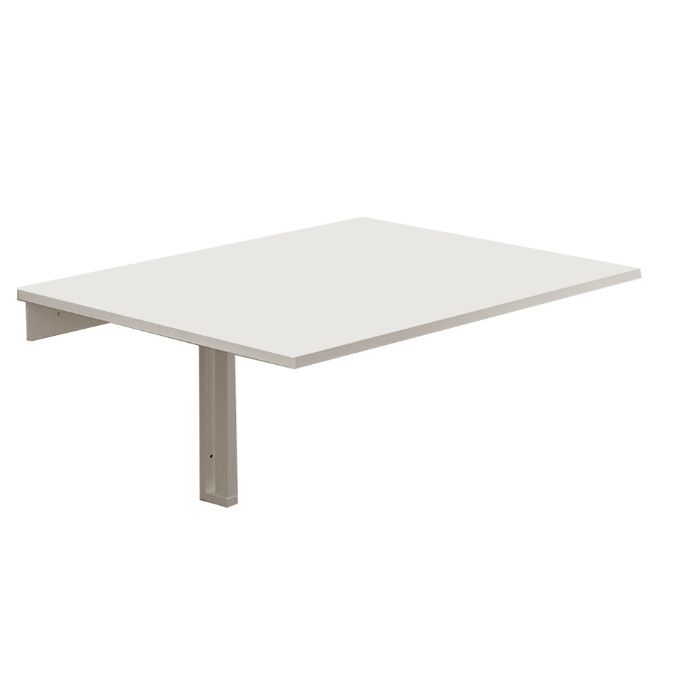 Birou suspendabil pe perete, rabatabil, Arly, Alb, 60x74 cm - eMAG.ro