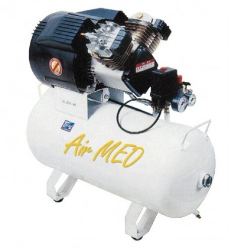 Compresor medical si pentru laboratoare Fiac AIRMED255/50, alimentare 220V, 240l/min, butelie 50l