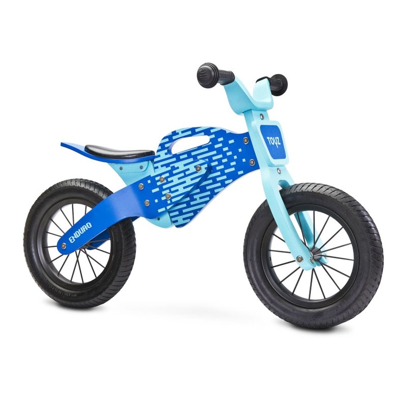 Bicicleta de Lemn fara Pedale Toyz Enduro Albastru