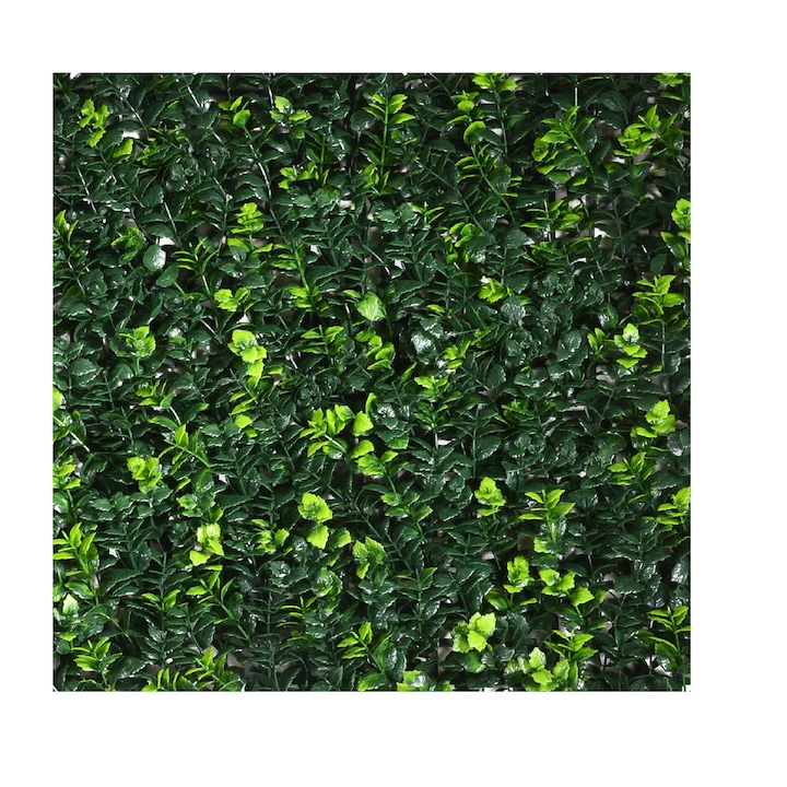 Зелена стена от изкуствено растение А019, 1 панел, 50x50 см