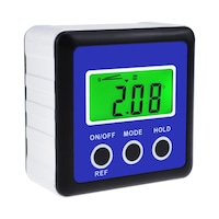 Raportor digital, detector etalon de unghiuri, cutie oblica, inclinometru, masurare nivele, baza magnetica