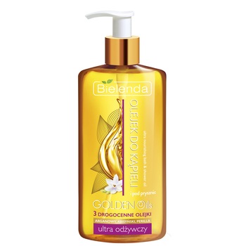 Ulei Bielenda, Golden Oils, Ultra Nutritiv cu argan, Perilla si Abyssinian, pentru dus, 250 ml Ulei Bielenda, Golden Oils, Ultra Nutritiv cu argan, Perilla si Abyssinian, pentru dus, 250 ml