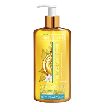 Ulei Bielenda, Golden Oils, Ultra Hidratant cu Marula, Macadamia si Kukui Oils, pentru dus, 250 ml Ulei Bielenda, Golden Oils, Ultra Hidratant cu Marula, Macadamia si Kukui Oils, pentru dus, 250 ml