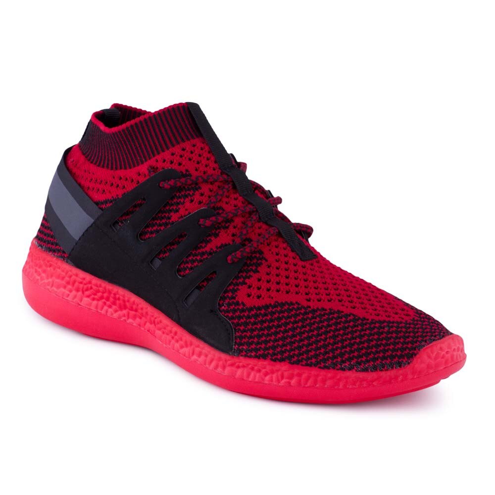 Pantofi sport barbati, Jumex Collection, rosu-negru