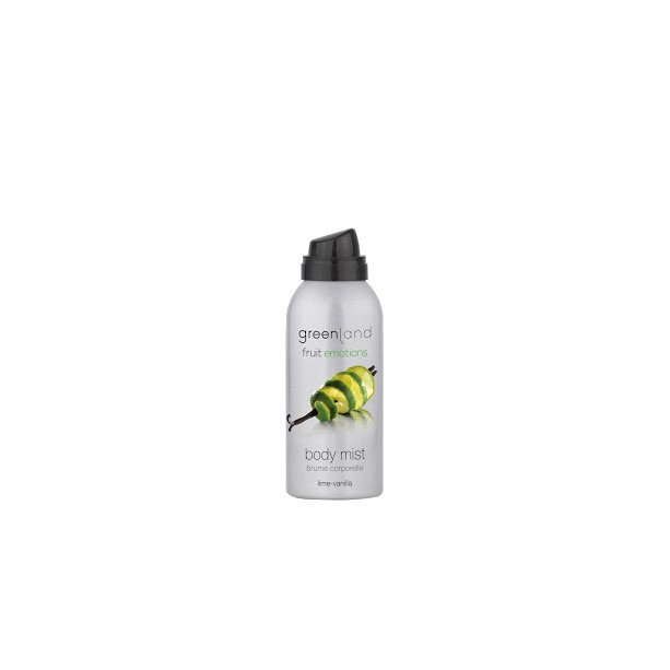Body mist, Greenland cu lamaie verde si vanilie, 75 ml