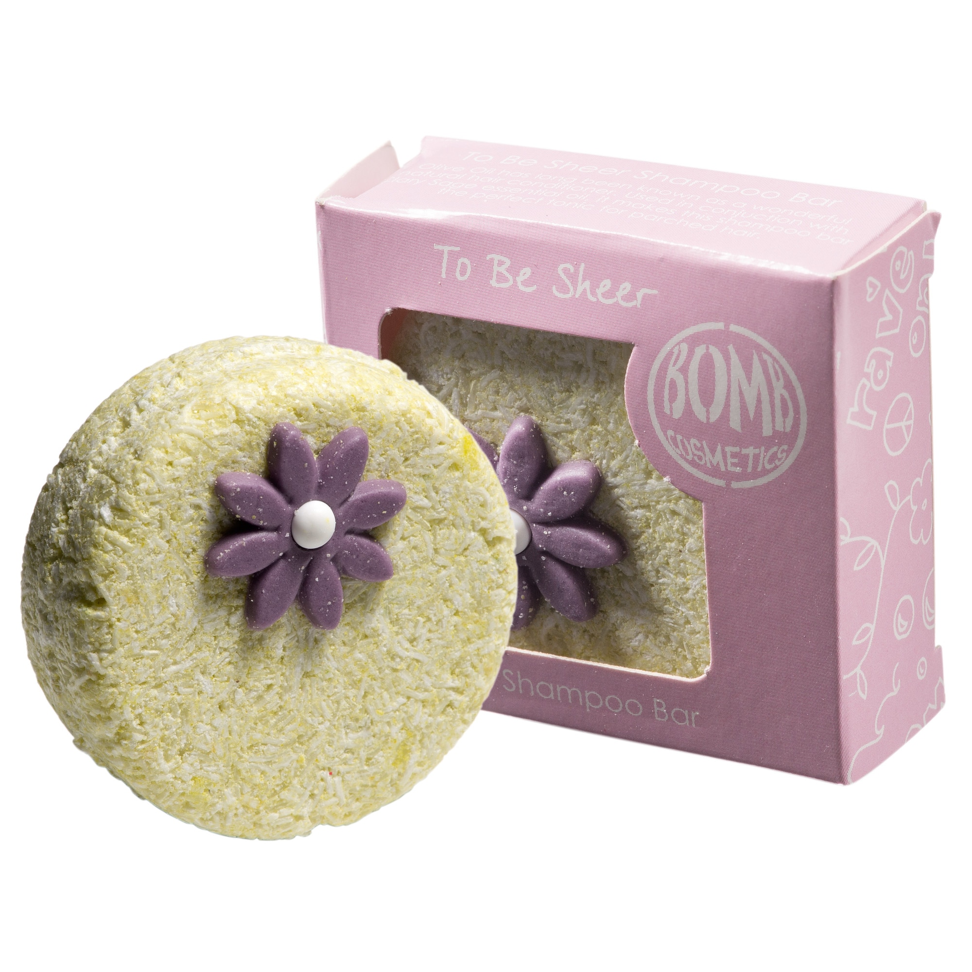 Sampon solid Bomb Cosmetics To Be Sher, 50 gr