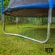 GTR PRO Blue Sky Trambulin kék, védőhálóval, 244 cm