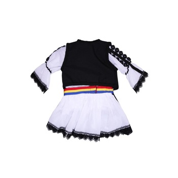 Costum traditional pentru botez, fete, dae596 Costum traditional pentru botez, fete, dae596