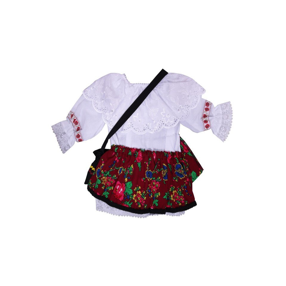 Costum traditional pentru botez, fete, dae595