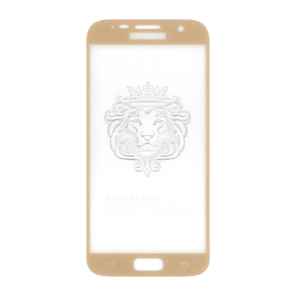 Folie sticla full size cu adeziv pe toata suprafata, EuroCELL, pentru Samsung Galaxy S7, auriu