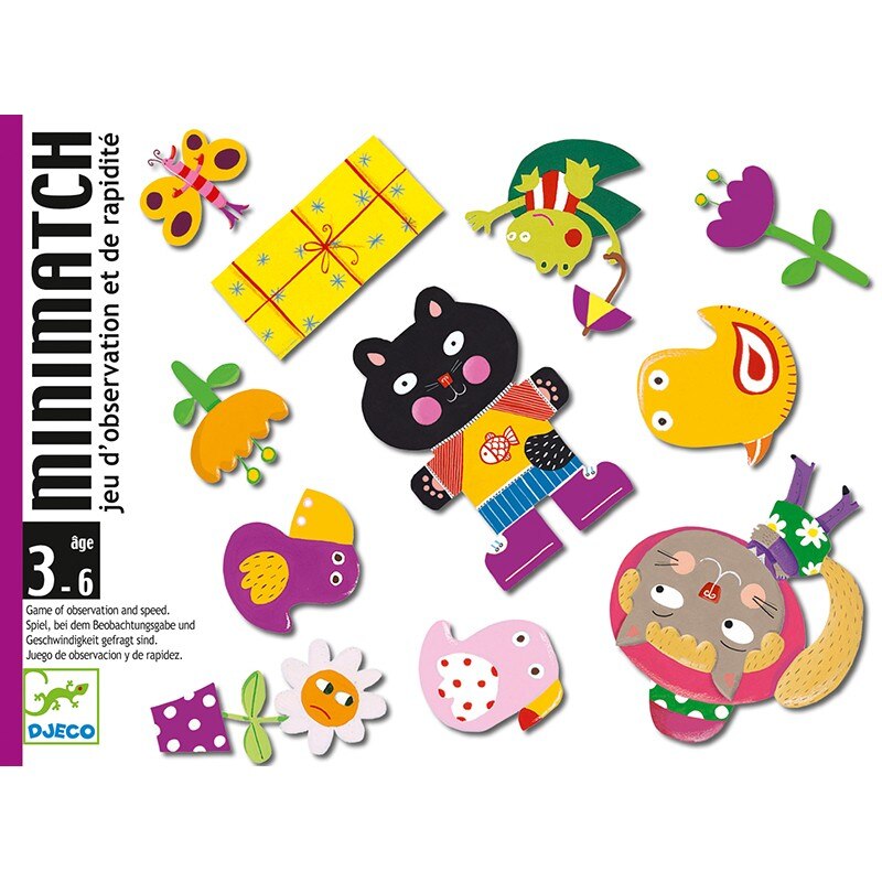 Joc de observatie mini match, Djeco