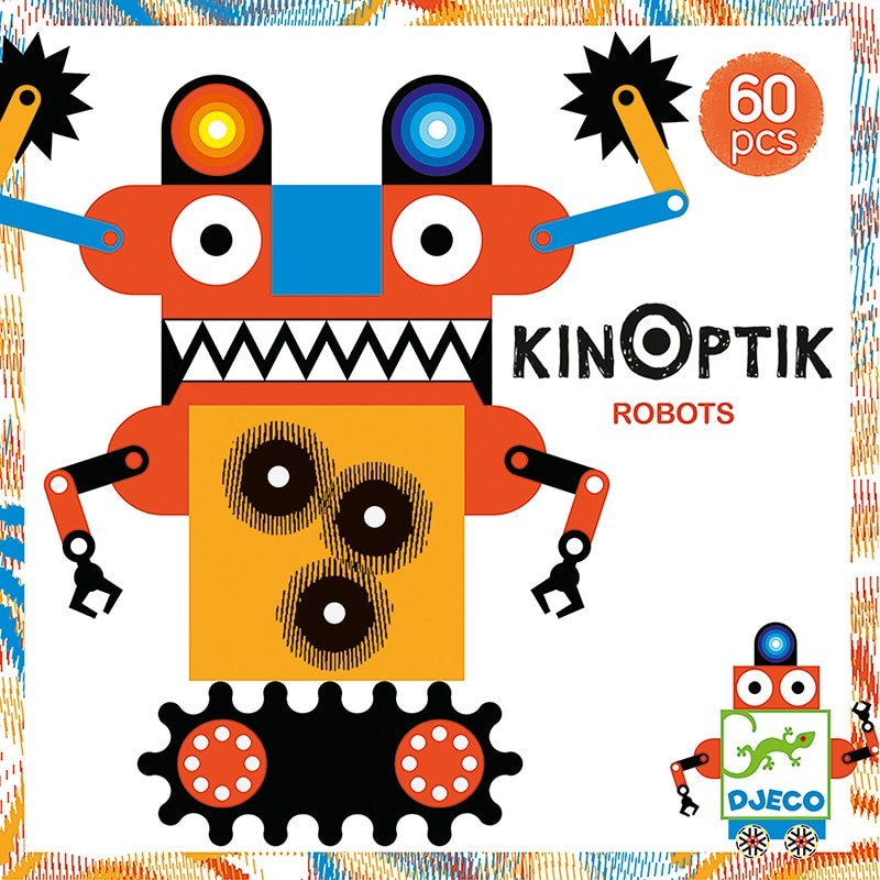 Joc de indemanare si imaginatie Roboti Kinoptik, Djeco