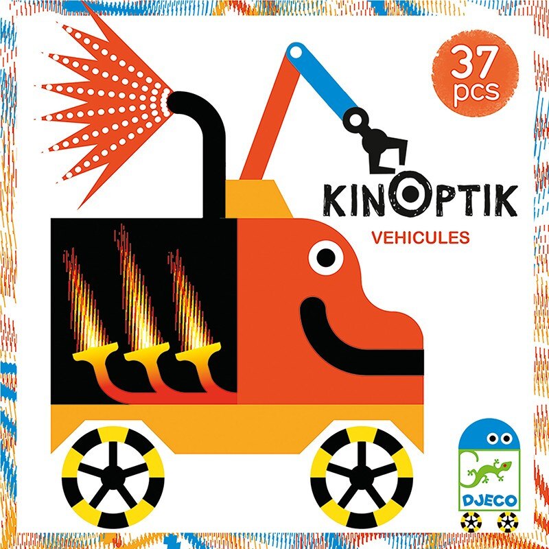Joc indemanare si imaginatie Vehicule Kinoptik Djeco