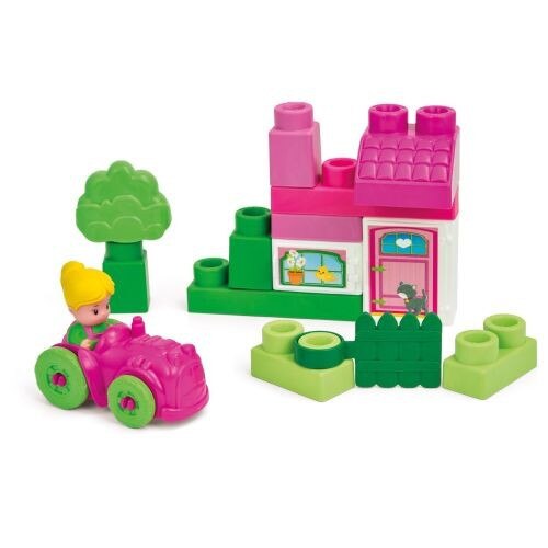 Set cuburi constructii moi parfumate Clemmy - Casa de la tara - eMAG.ro