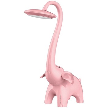 Lampa de birou Promate Snorky, 6W, LED, forma elefant, roz Lampa de birou Promate Snorky, 6W, LED, forma elefant, roz