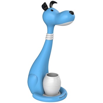 Lampa de birou Promate Goofy, 6W, LED, forma catel, albastru Lampa de birou Promate Goofy, 6W, LED, forma catel, albastru