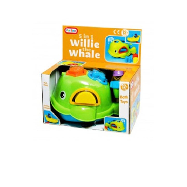 Set jucarii de baie, Balenuta vesela, Funtime