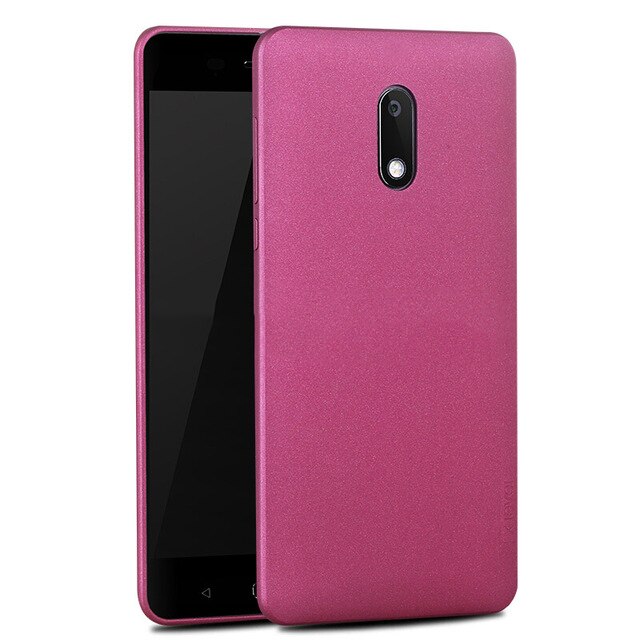 Husa originala X-Level Guardian Nokia 2, super slim, Red wine + Folie protectie cu sticla Asahi Japonia, Joyshell