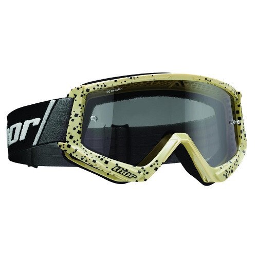 Ochelari atv/cross Thor culoare maro/negru