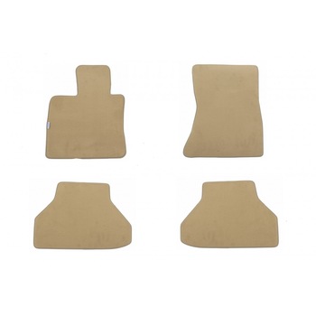 Set 4 covorase auto PETEX din mocheta, bej, compatibil cu BMW X6 (E71) 06/2008-11/2014 Set 4 covorase auto PETEX din mocheta, bej, compatibil cu BMW X6 (E71) 06/2008-11/2014