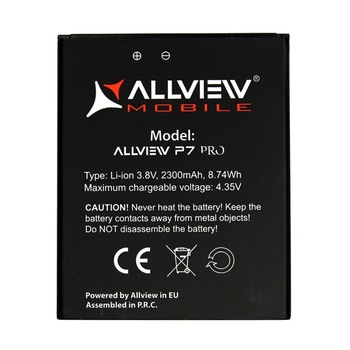 Baterie Acumulator Allview P7 Pro Original 3.8V Li-Ion 2300 mAh 8.74 Wh Baterie Acumulator Allview P7 Pro Original 3.8V Li-Ion 2300 mAh 8.74 Wh