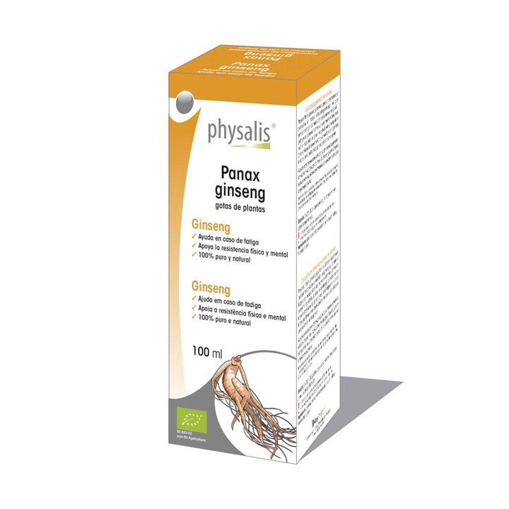 Хидроалкохолен екстракт от листа на Женшен Physalis, 100мл.