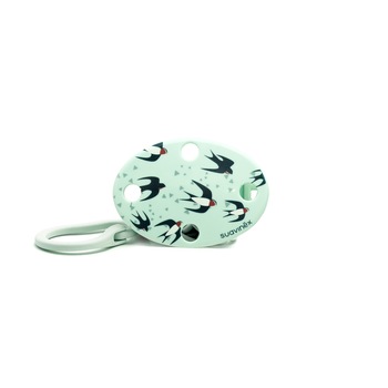 Lantisor suzeta Suavinex oval bleu randunica Lantisor suzeta Suavinex oval bleu randunica