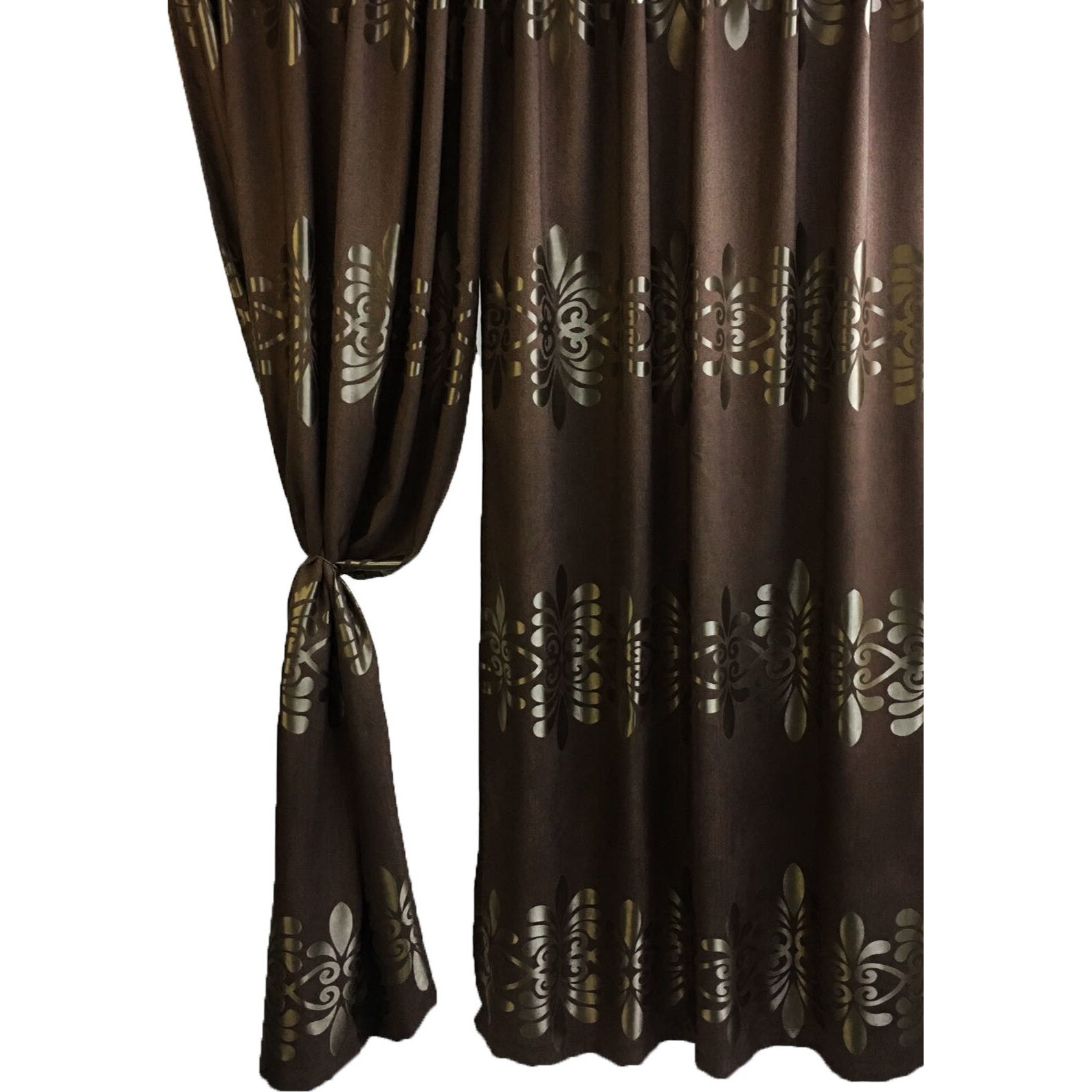 Set draperie Rococo Design Maro 150x245x2 cu rejansa by Liz Line - DP17A