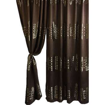 Set draperie Rococo Design Maro 150x245x2 cu rejansa by Liz Line - DP17A Set draperie Rococo Design Maro 150x245x2 cu rejansa by Liz Line - DP17A