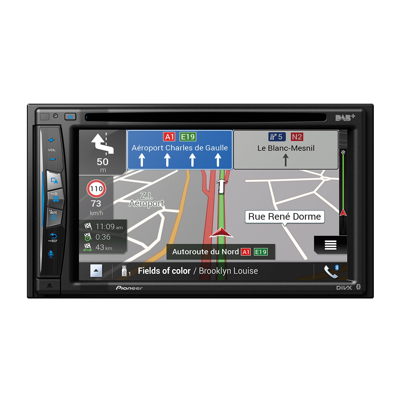 Sistem AV cu navigatie Pioneer AVIC-Z710DAB, 2DIN, Wi-Fi, ecran