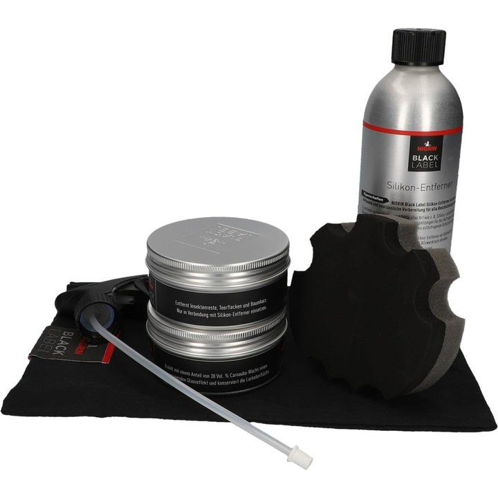 Set pentru curatare si intretinere vopsea, Black Nigrin