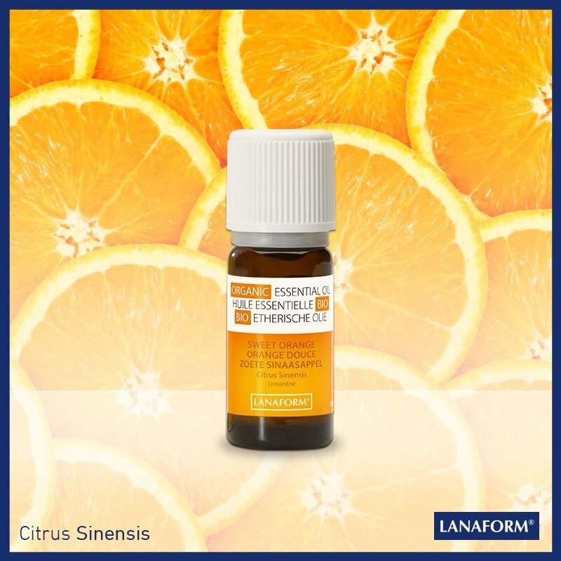 Ulei esential organic cu aroma de portocale dulci 100% organic, calmant si relaxant