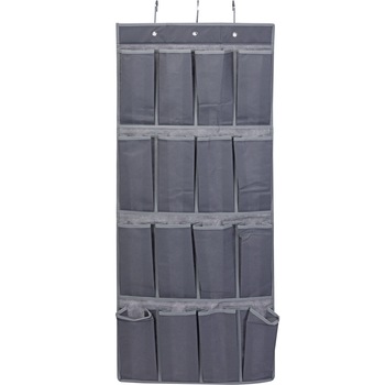 Organizator multifunctional Storagesolutions, 16 buzunare, Textil, Gri Organizator multifunctional Storagesolutions, 16 buzunare, Textil, Gri