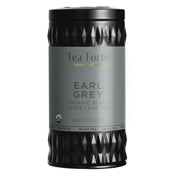 Cutie metalica cu ceai frunze, Earl Grey - 50 portii Cutie metalica cu ceai frunze, Earl Grey - 50 portii