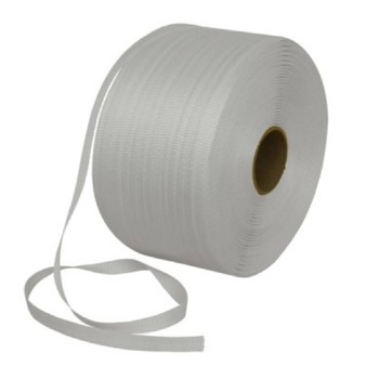 Banda de Legat PES Tesuta, 16mm x 850m, Poliester Textil Banda de Legat PES Tesuta, 16mm x 850m, Poliester Textil