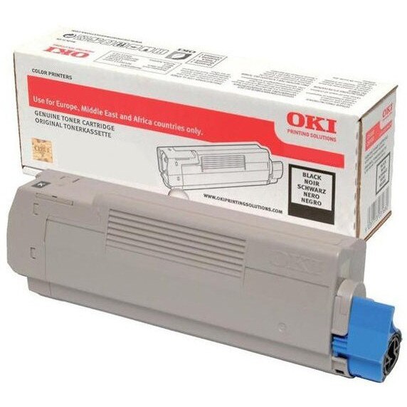 Cartus toner, OKI, Original, Pentru C612, Negru, 8.000