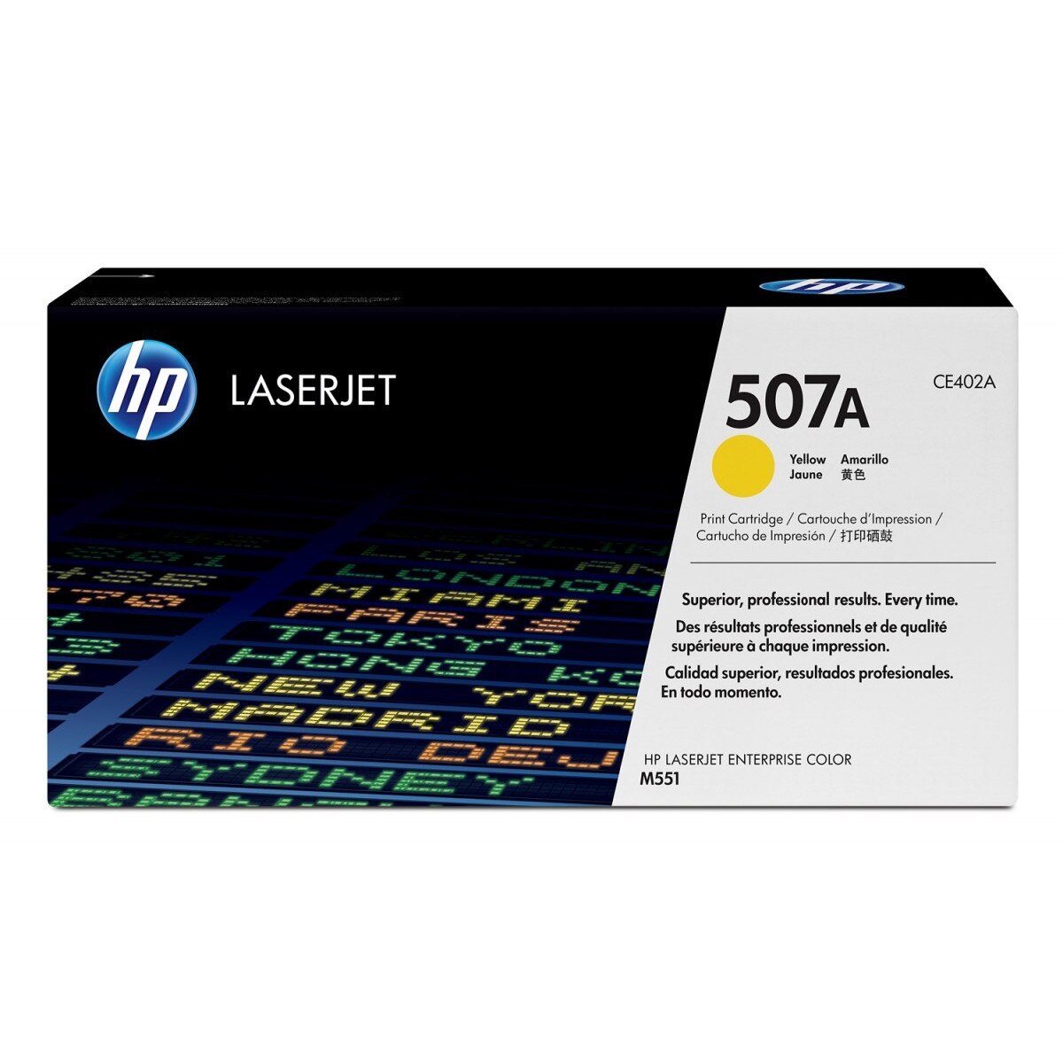 Toner Hp 507A, CE402A, Galben